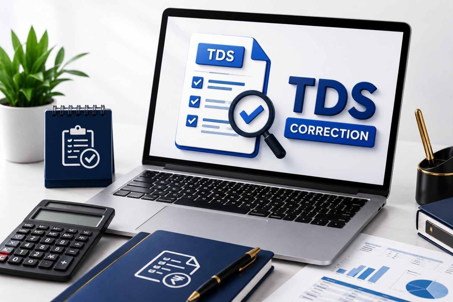 TDS correction return filing documents and consultation