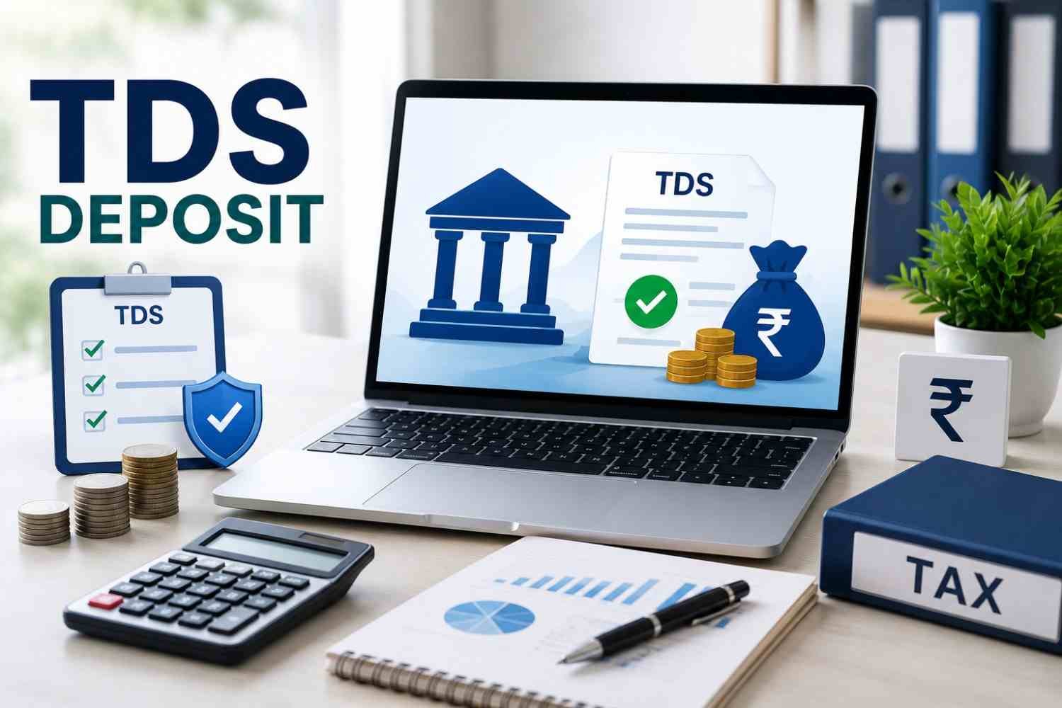 TDS deposit challan and consultation
